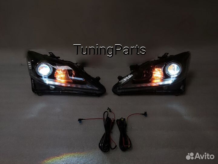 Фары lexus is250 05-13 г. LED