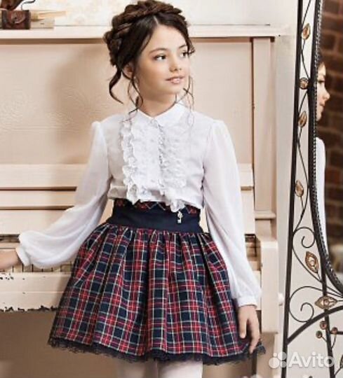 Школьная форма шотландка Алекс-М, р.134
