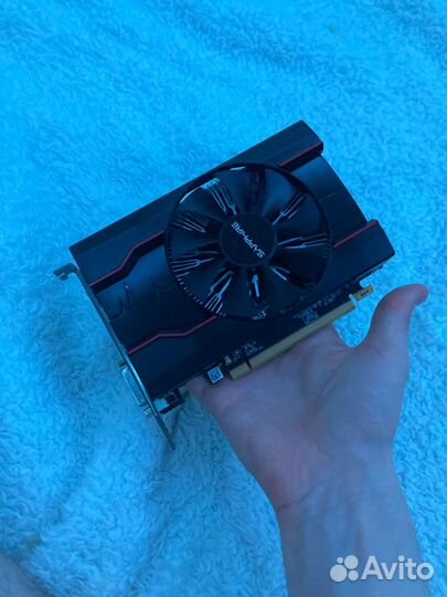 Видеокарта rx550 4gb