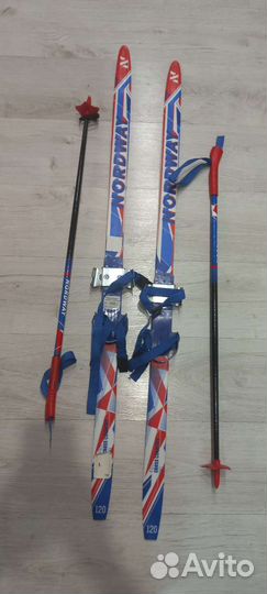 Горные лыжи детские 120 бу