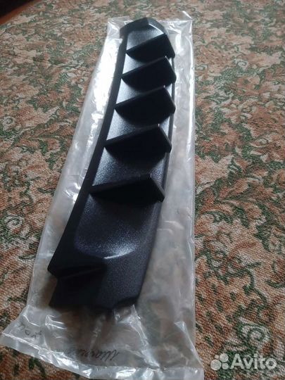 Диффузор на задний бампер priora