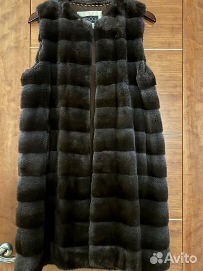 Норковая жилетка