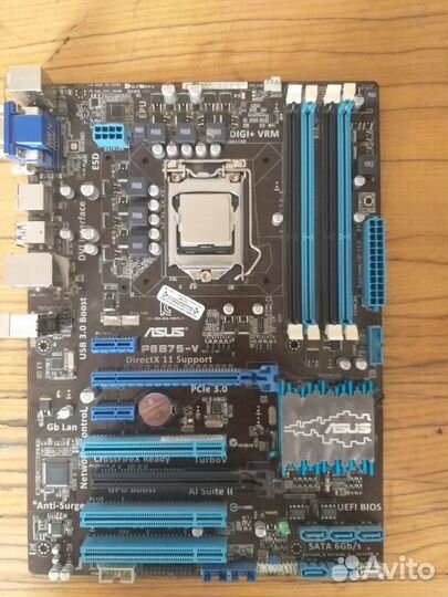 Матплата 1155 с процессором core i7-2600