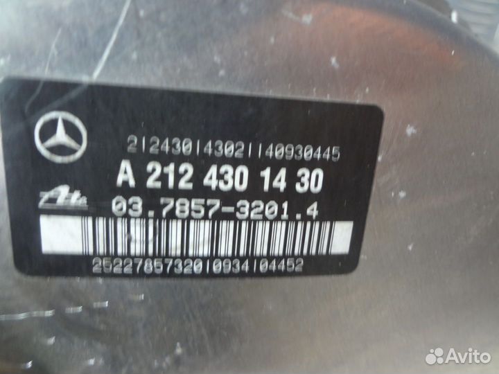 Вакуумный усилитель тормозов Мерседес W212