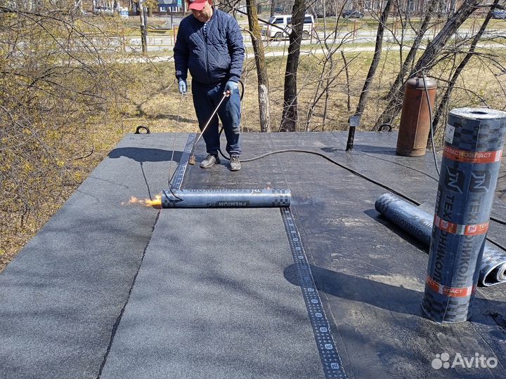 Кровля гаражей гидроизоляция