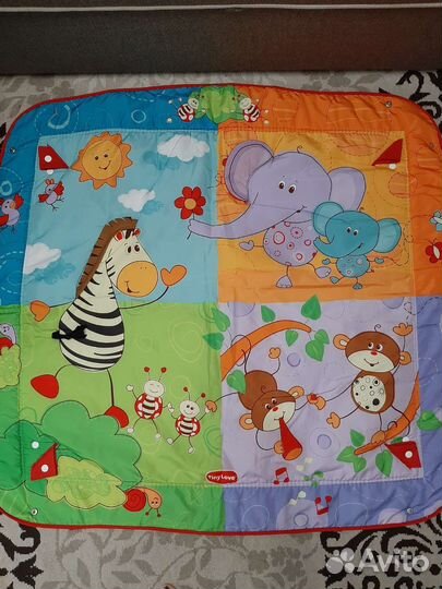 Tiny Love Развивающий коврик Разноцветное сафари