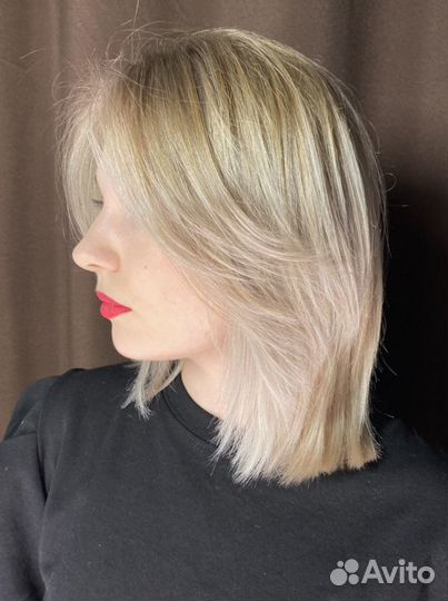 Окрашивание любой сложности, женские стрижки