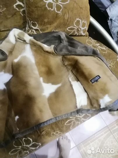 Дубленка натуральная мужская пилот