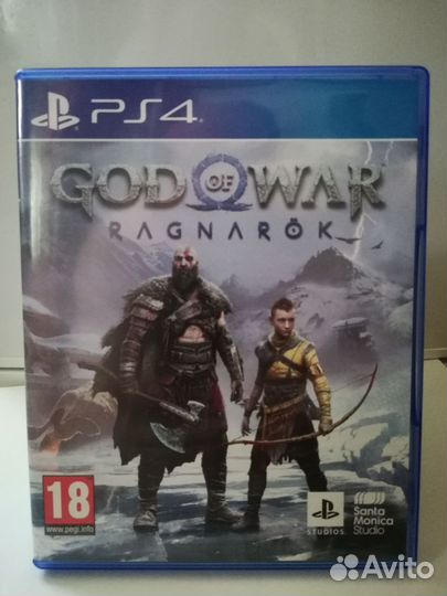 God of war ragnarok ps4 (только русские субтитры)
