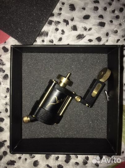 Машинка для тату, тату машинка Аэро черный муар