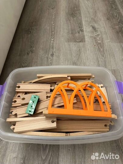 Деревянная железная дорога IKEA