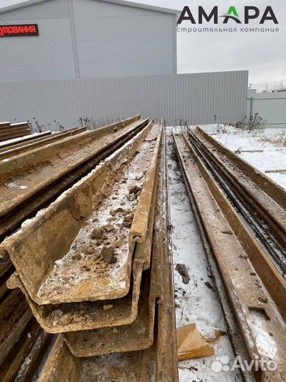 Шпунт Ларсена Л4 Б/У. Для устройства траншеи