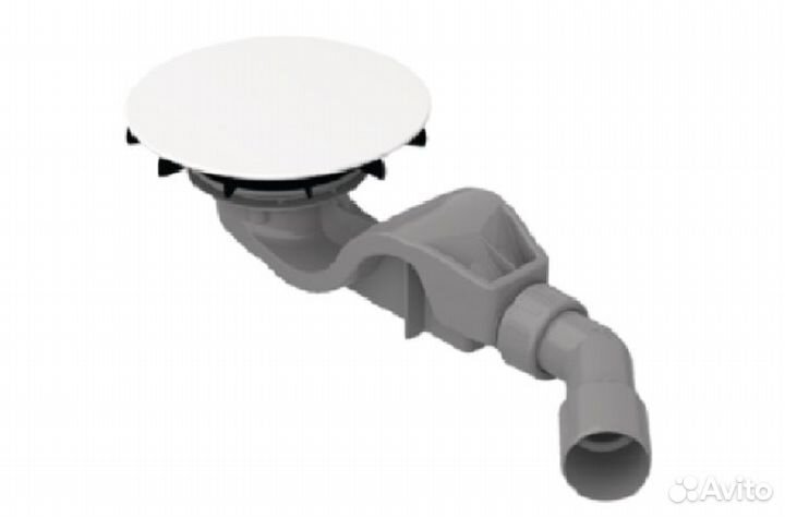 Слив BetteAir 50 слив боковой 68мм белый