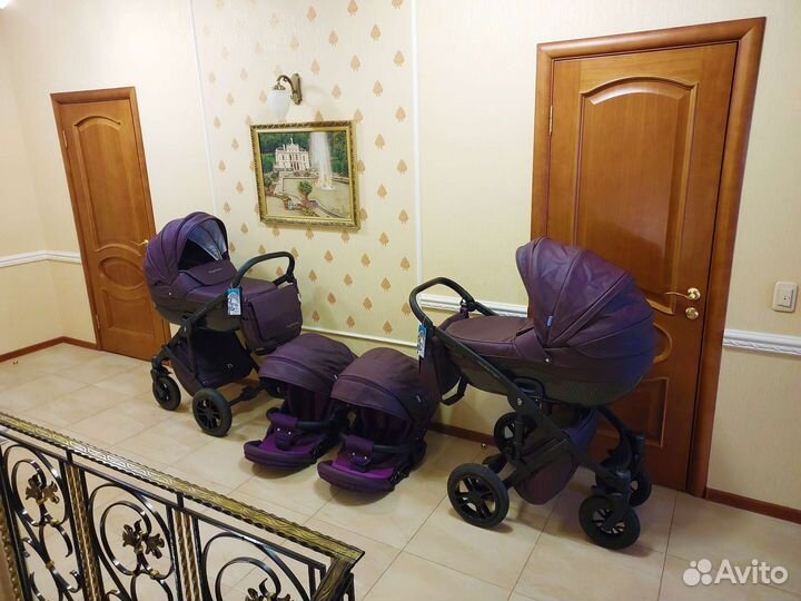Коляска Noordline Stephania Style 2 В 1 Purple