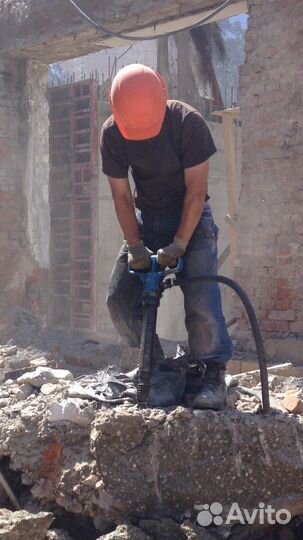 Аренда компрессора с молотками, Продувка, Опрес