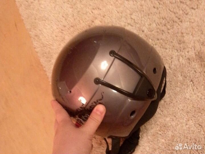 Горнолыжный шлем salomon gray серый