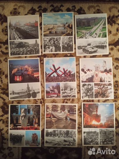 Открытки СССР- Аэрофлот/Севастополь/Азия/Батуми