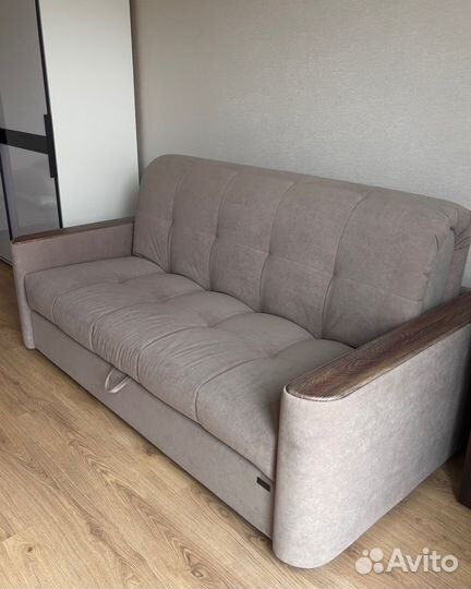 Диван кровать аккордеон с ящиком с гарантией