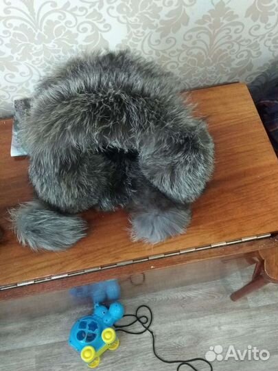 Шапка ушанка женская