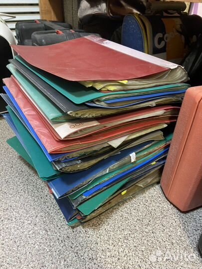 Папки канцелярские бу