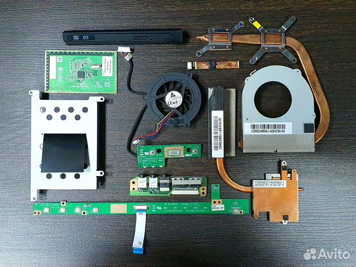 Запчасти и комплектующие на Asus X55S