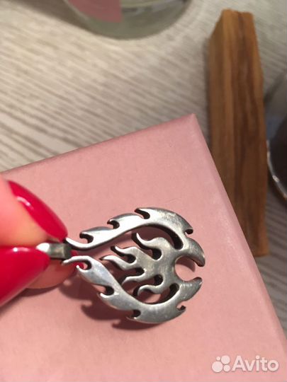 Кулон-талисман (№36 Знак огня и№12 Кельтские узлы)