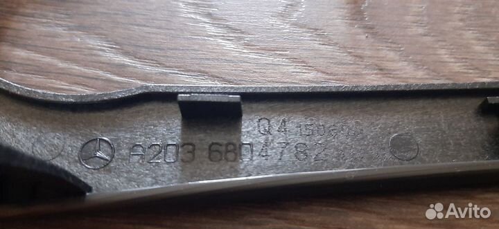 Накладка климат контроля Mercedes C-Class W203