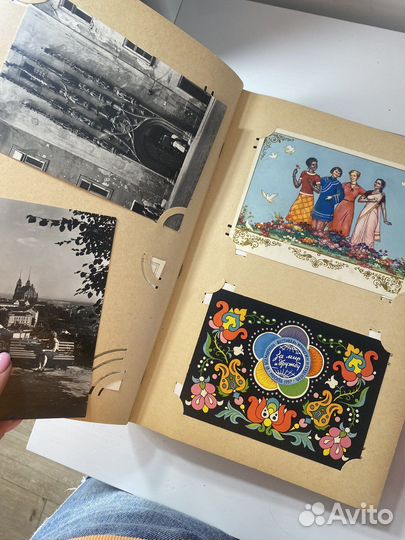 Альбомы с открытками 50-60-70-80-х годов