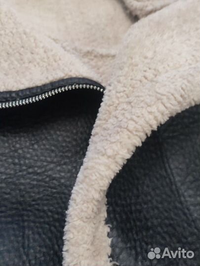 Дубленка авиатор женская 46 48