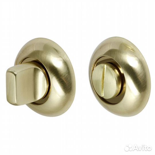 Завертка сантехническая edson круг золото