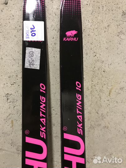 Топовые Karhu volcan skating 10 carbon 188 с крепл