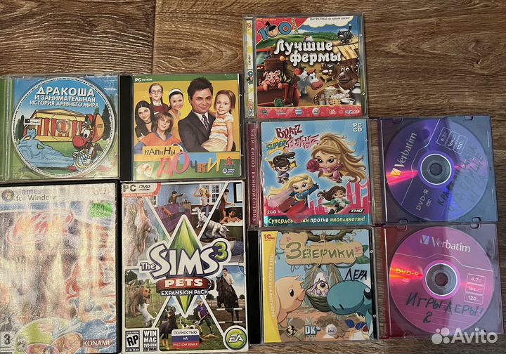 Компьютерные игры диски для пк