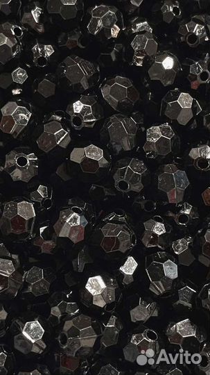 Бусины акриловые 10мм, 500 г