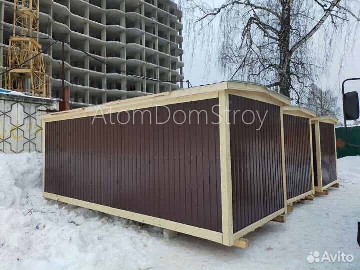 Бытовка зимняя утепленная. Выдерживает до -30