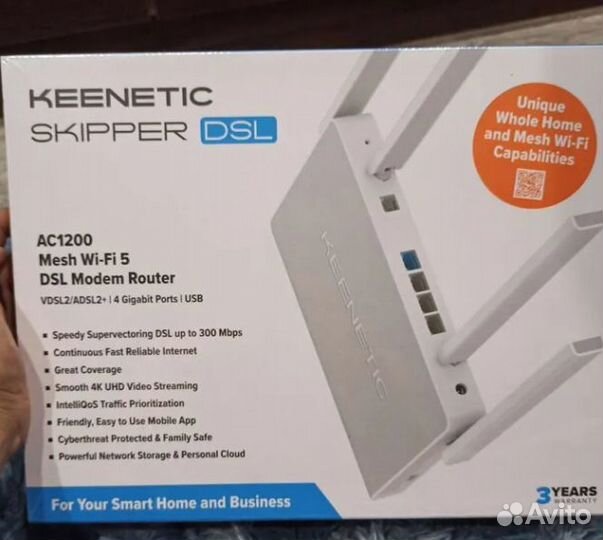 Keenetic skipper kn-2112 Gigabit новый