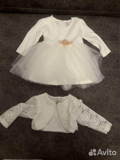 Платье для девочки 80 размер