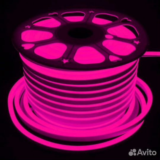 Гибкий неон, neon flex 12В, 220В