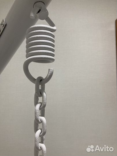 Качели из ротанга