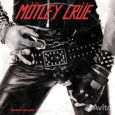 Motley Crue - Too Fast For Love, 1xLP, black LP