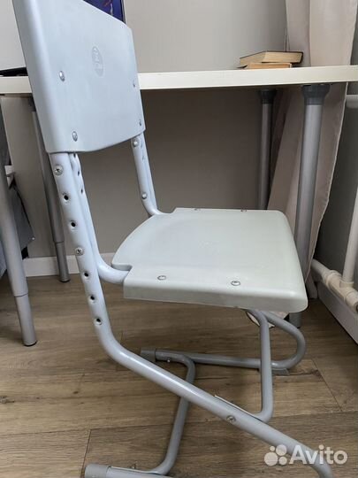 Растущий стул Дэми и стол икеа Vika amon