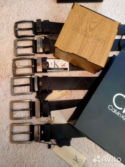 Ремень в упаковке нат.кожа