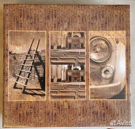 Фотоальбом итальянский с кожаной обложкой