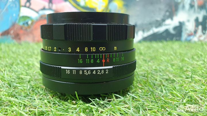 Зенит + Гелиос-44M 58 mm f/ 2