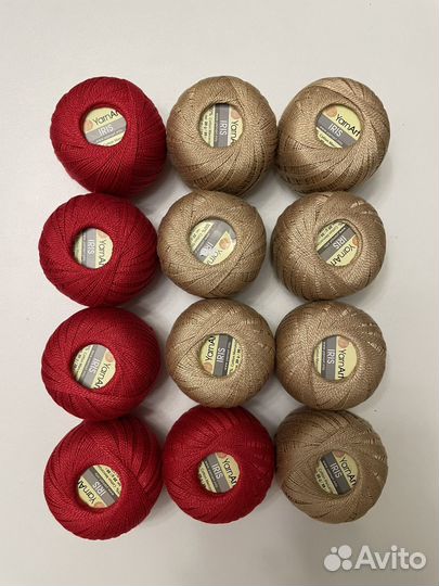 Пряжа для вязания YarnArt iris 100 % хлопок 20 г