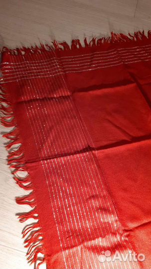 Платок с люрексом. Шерсть