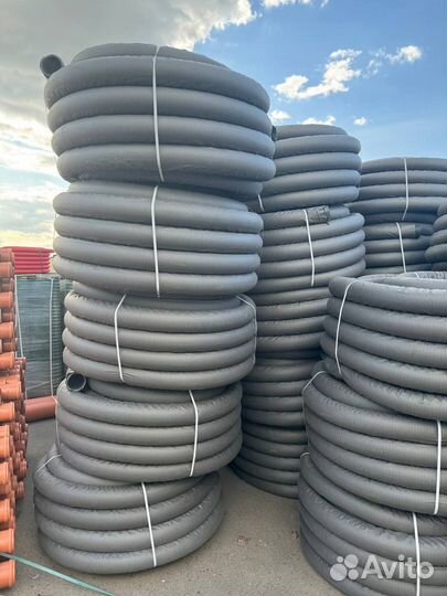 Труба дренажная «ярдренаж» 160 мм (50 м)