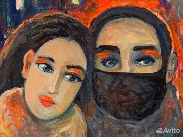 Картина на холсте оригинал