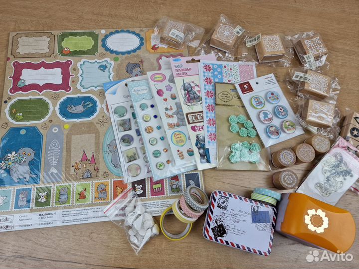Материалы для скрапбукинга