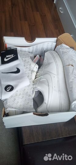 Кроссовки nike air force 1 белые original