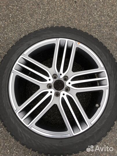 Разноширокие колеса (зима) на Mercedes GLS R21